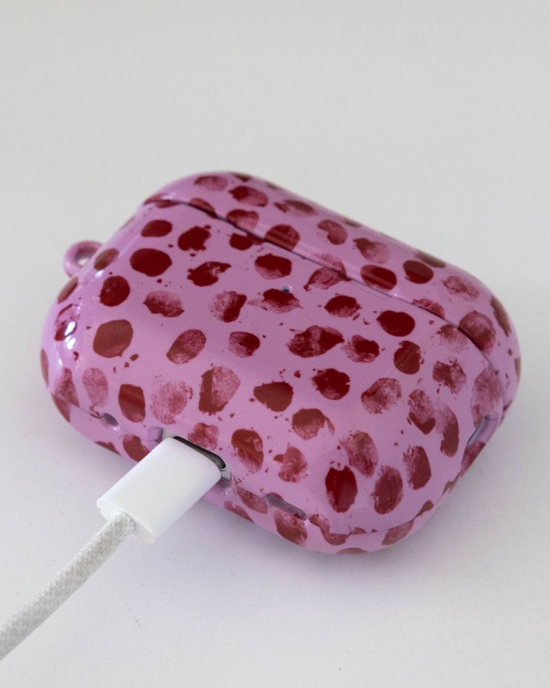 Kryt na AirPods s botanickou potlačou